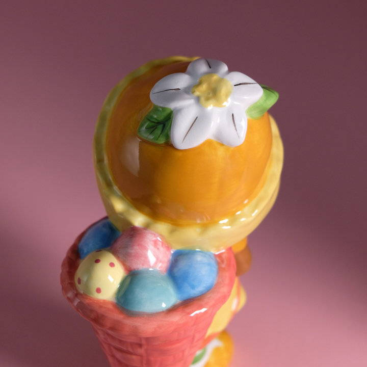 Orange Blossom Eggs for Days Figurine