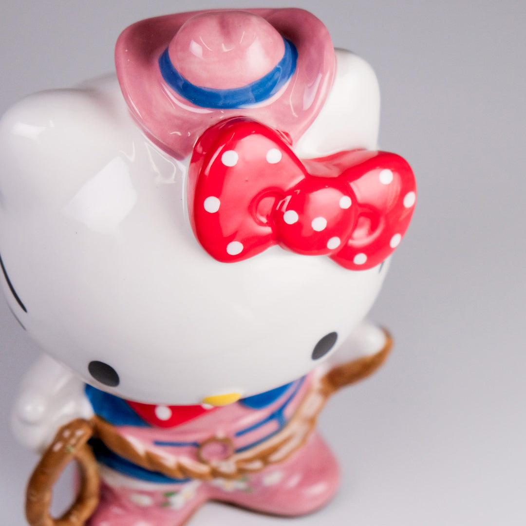 Hello Kitty Cowgirl Coin Bank