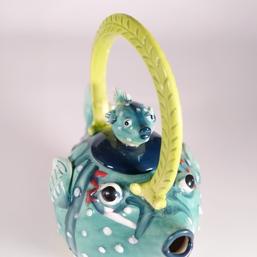 Puffer Fish Teapot