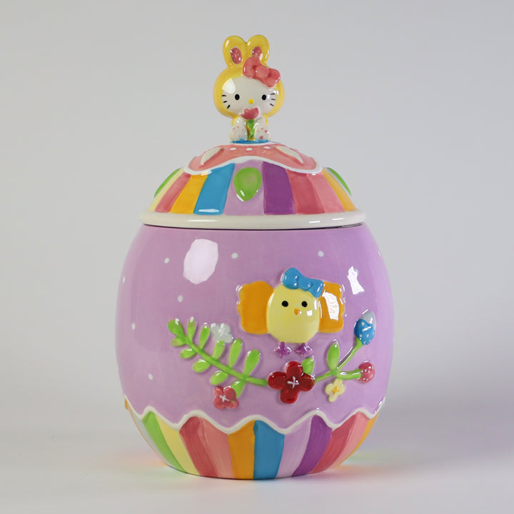 Hello Kitty Easter Egg Cookie Jar