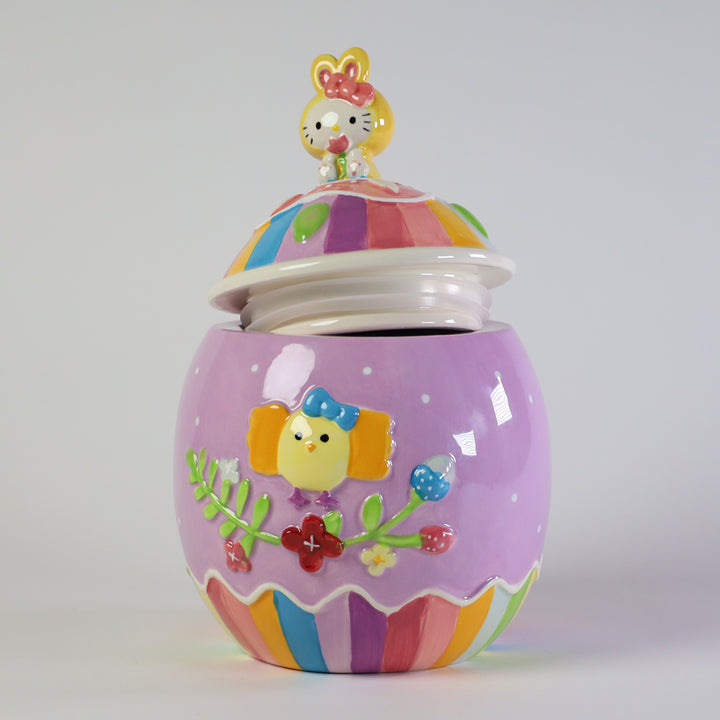 Hello Kitty Easter Egg Cookie Jar