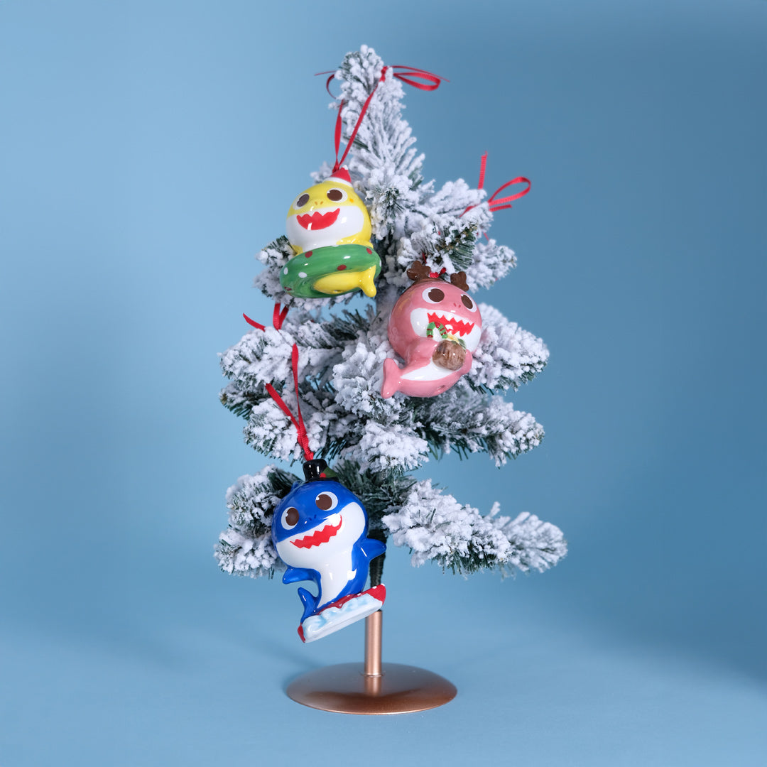 Winter Fun Ornaments Set of 3