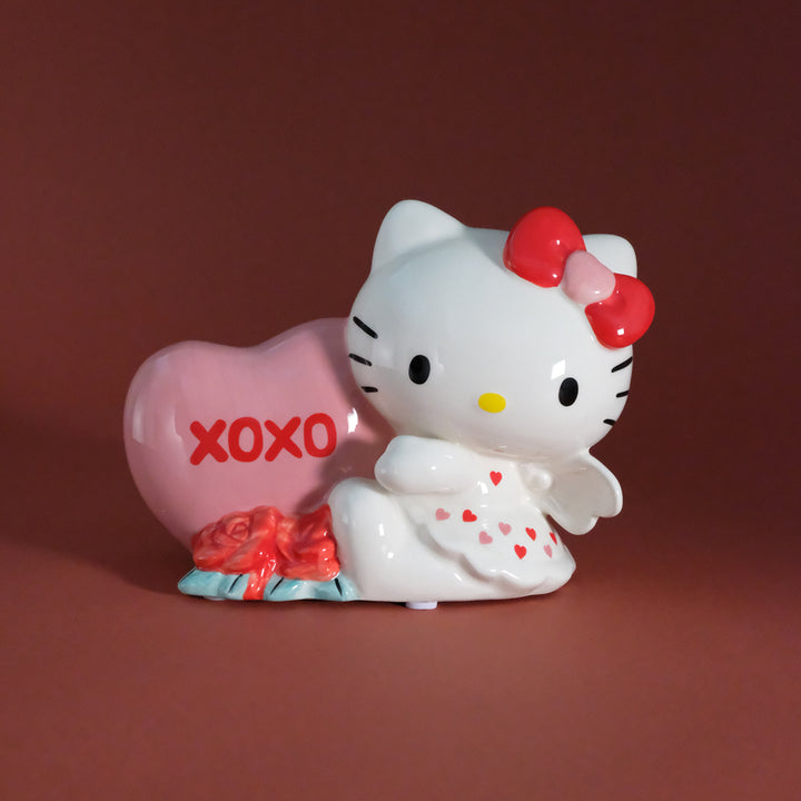 Hello Kitty Heart Angel Figurine