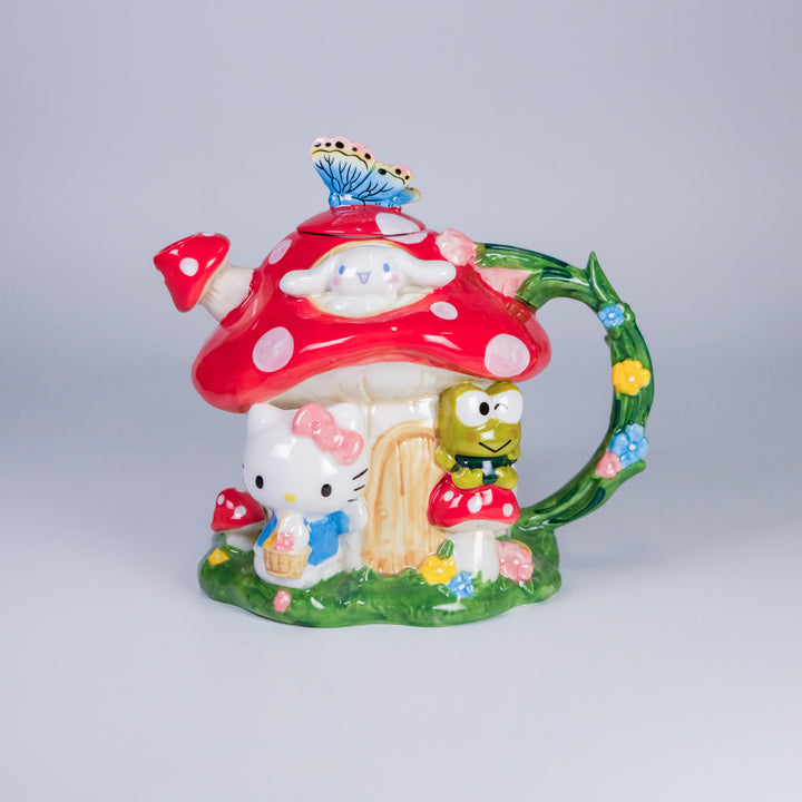 Hello Kitty and Friends Mushroom House Teapot