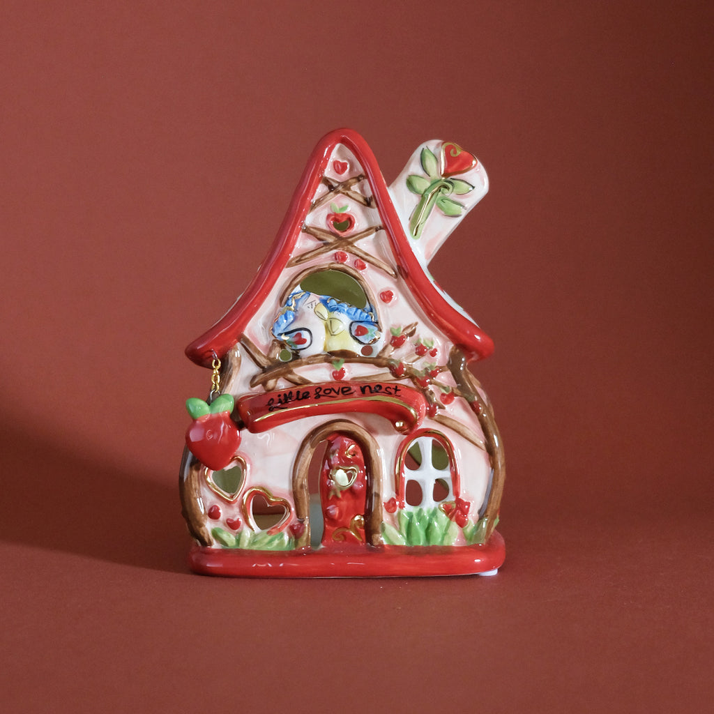 Clayworks Little Love Candle House | Carefully Packed
