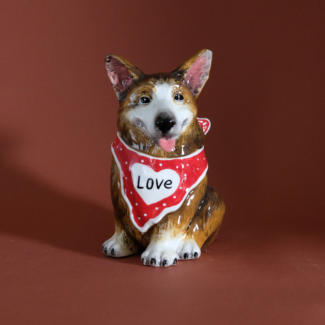 Corgi Figurine
