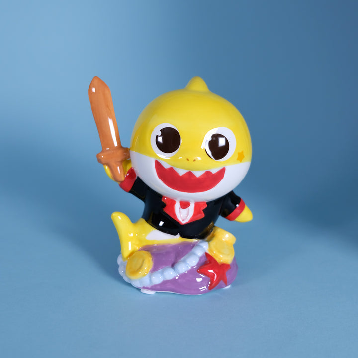 Baby Shark Pirate Family Figurine