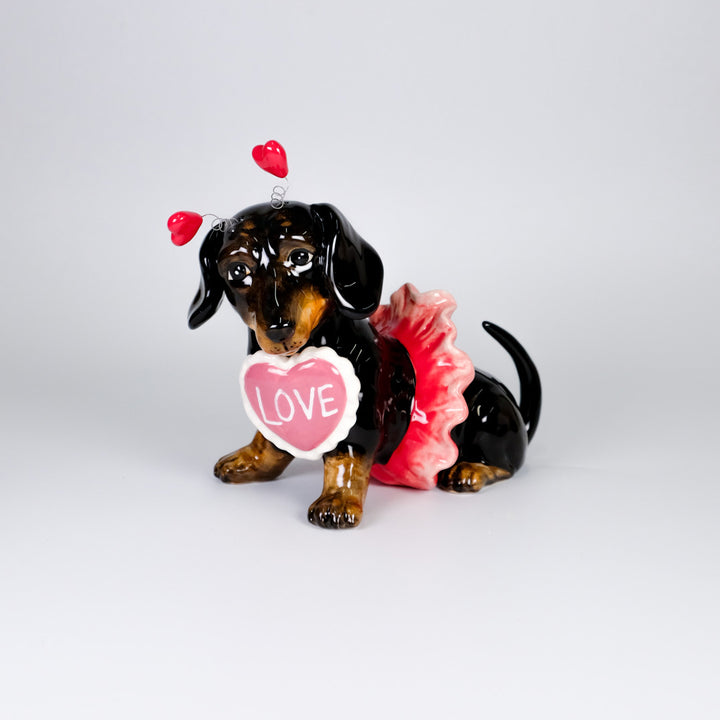 Love Dog Figurine