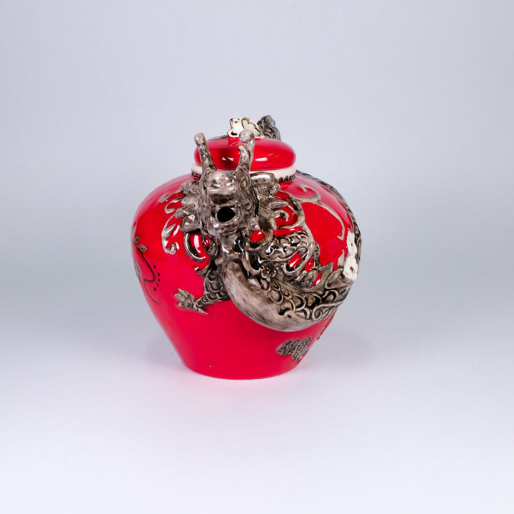 Clayworks Red Dragon Teapot