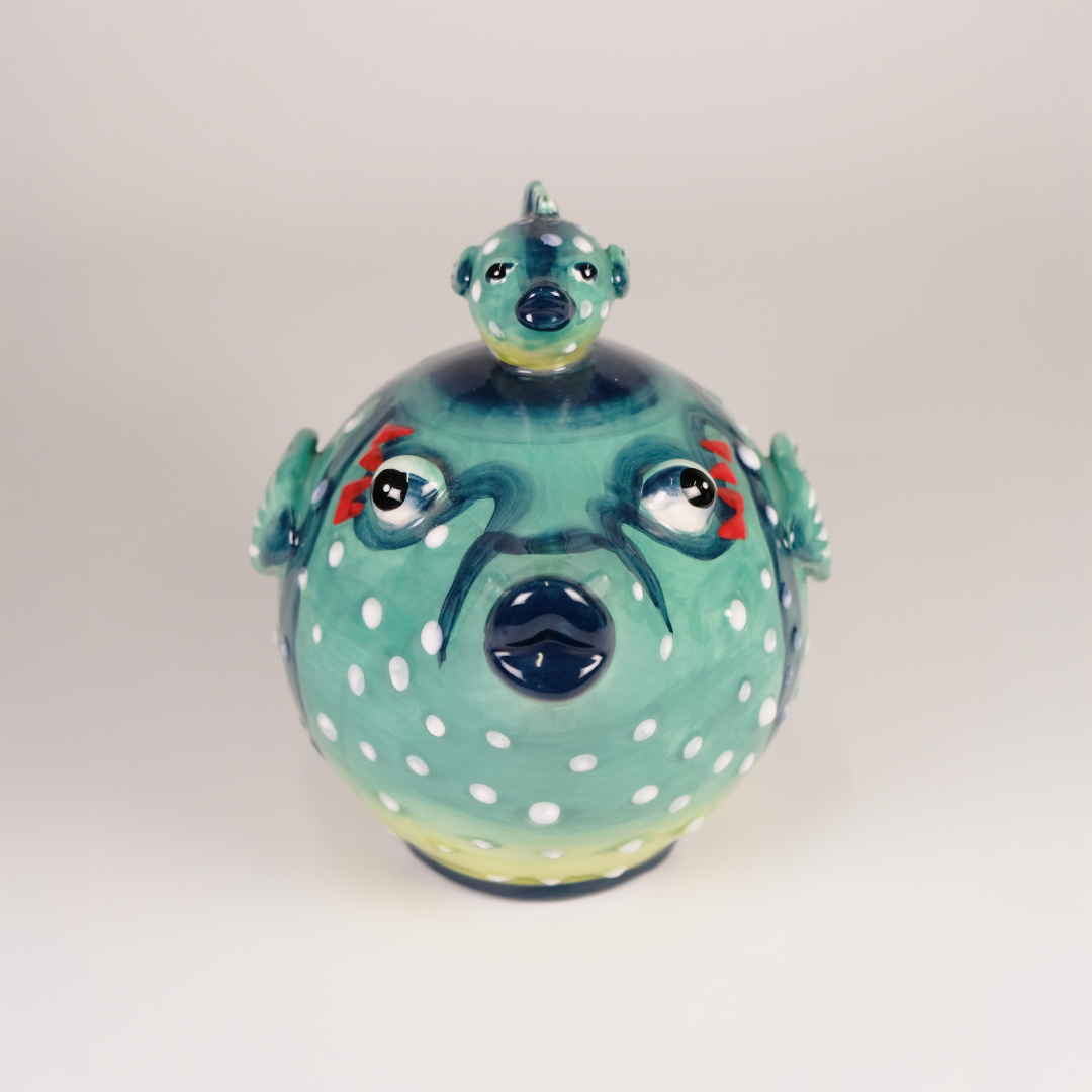Puffer Fish Figurine