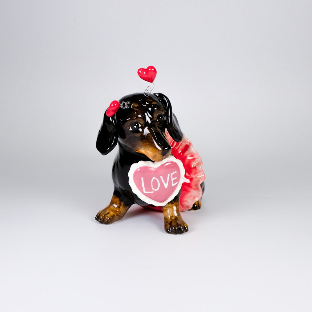 Love Dog Figurine