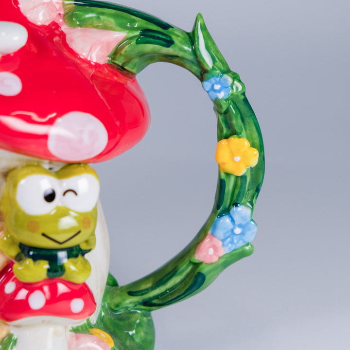 Hello Kitty and Friends Mushroom House Teapot