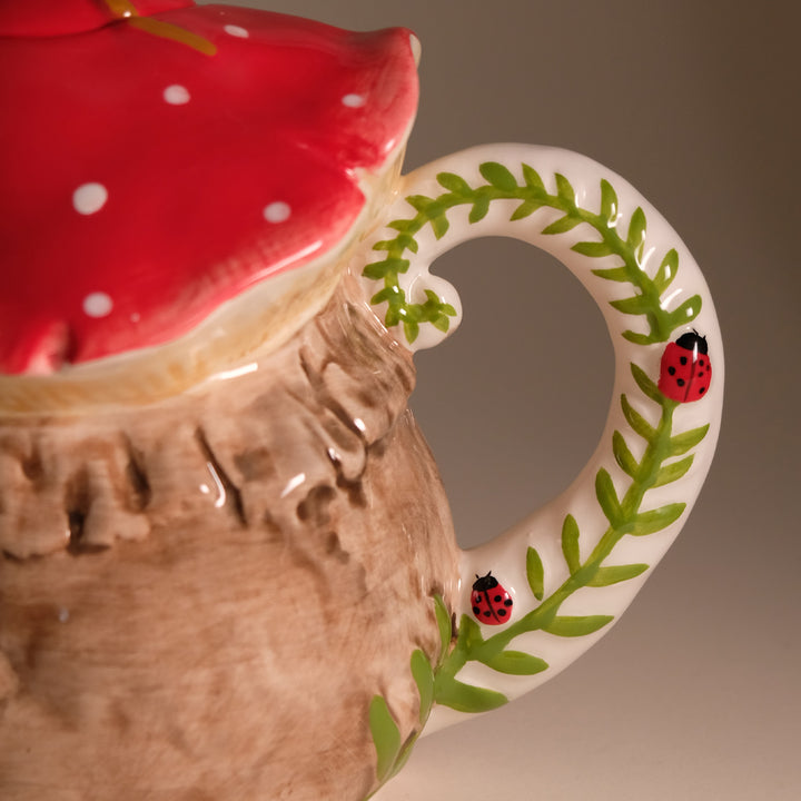 Clayworks Mushroom Teapot