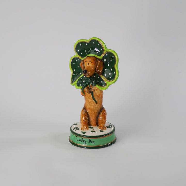 LUCKY DOG FIGURINE