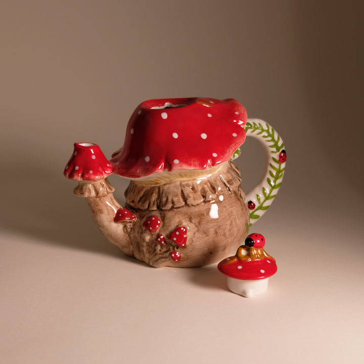 Clayworks Mushroom Teapot