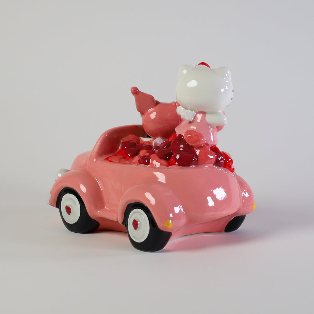 Hello Kitty And Kuromi Valentine Mobile Figurine