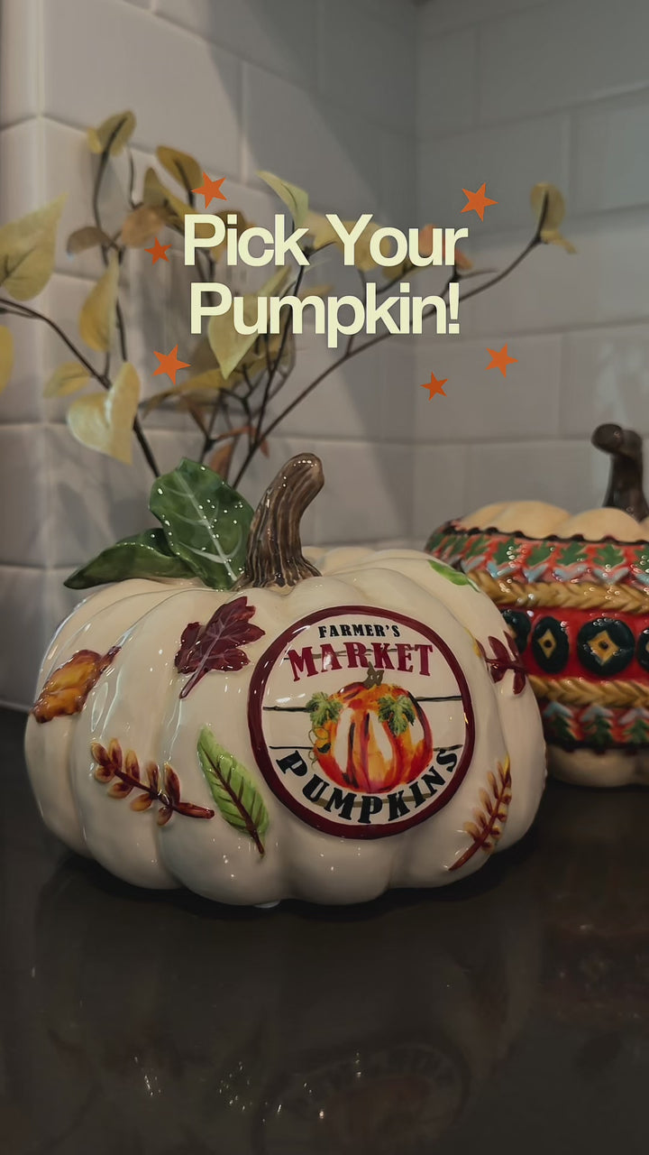 Pumpkin Figurine