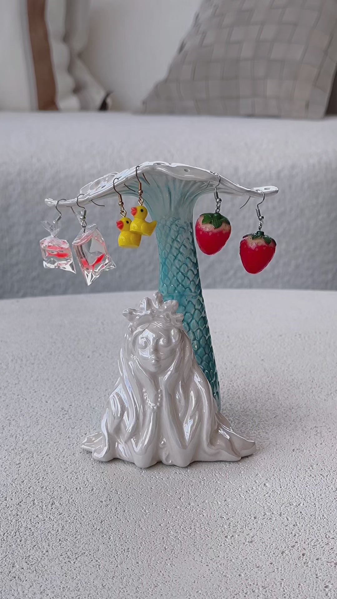 MERMAID EARRING HOLDER