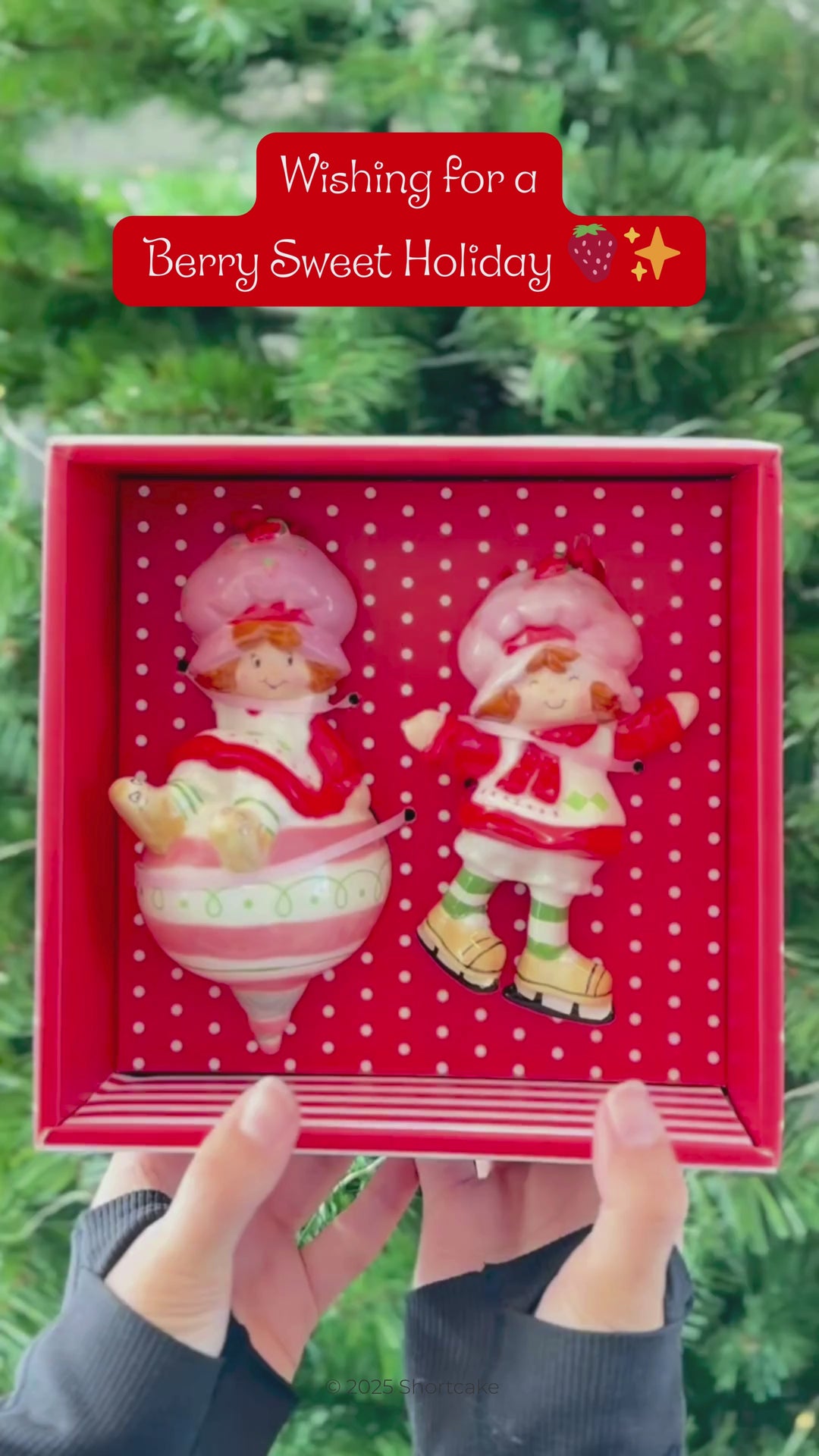 Strawberry Shortcake Snowflake Sweetness Candle House