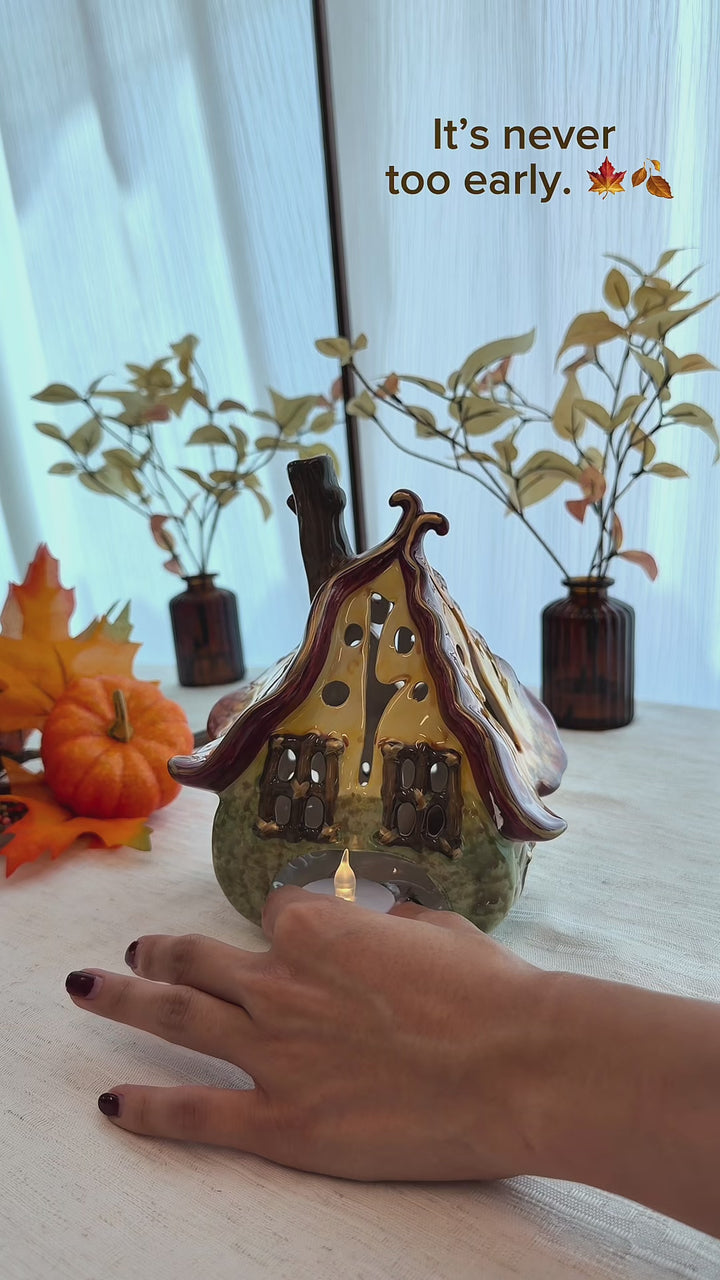 Clayworks Harvest Candle House