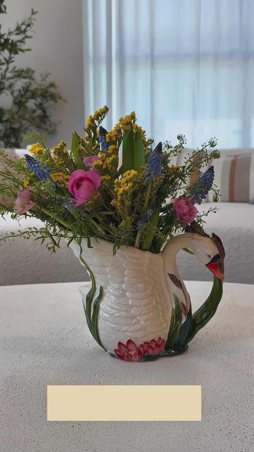 Swan Pitcher