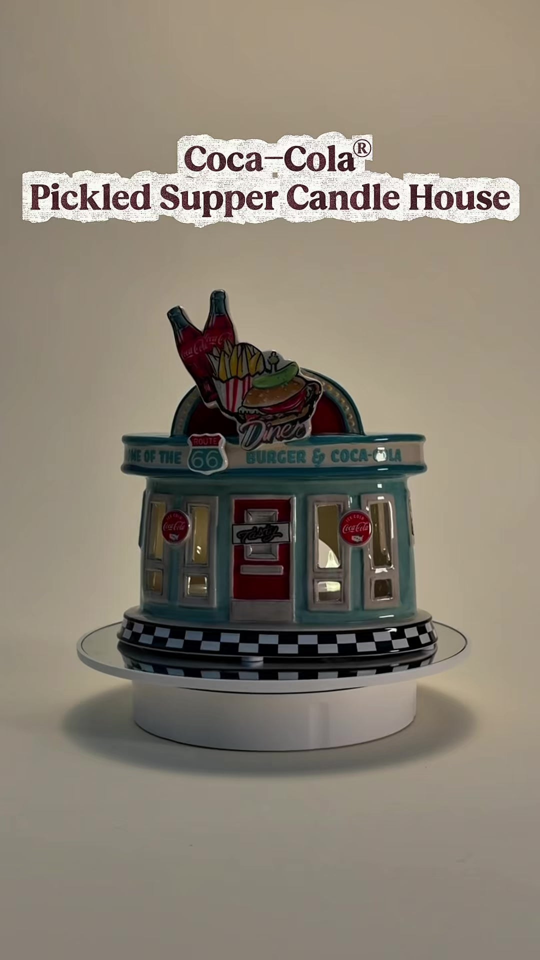 Coca-Cola Pickled Supper Candle House