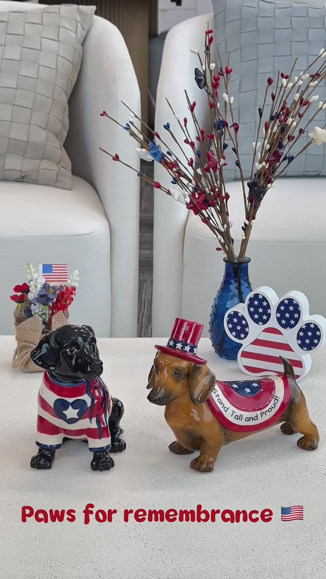 Stand Tall Dachshund Figurine