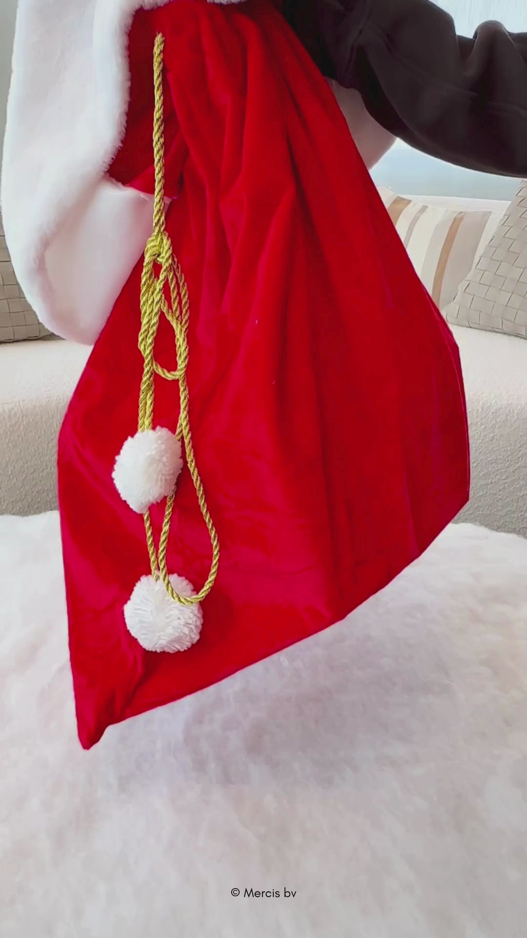 Miffy Candy Cane Cuddles Figurine