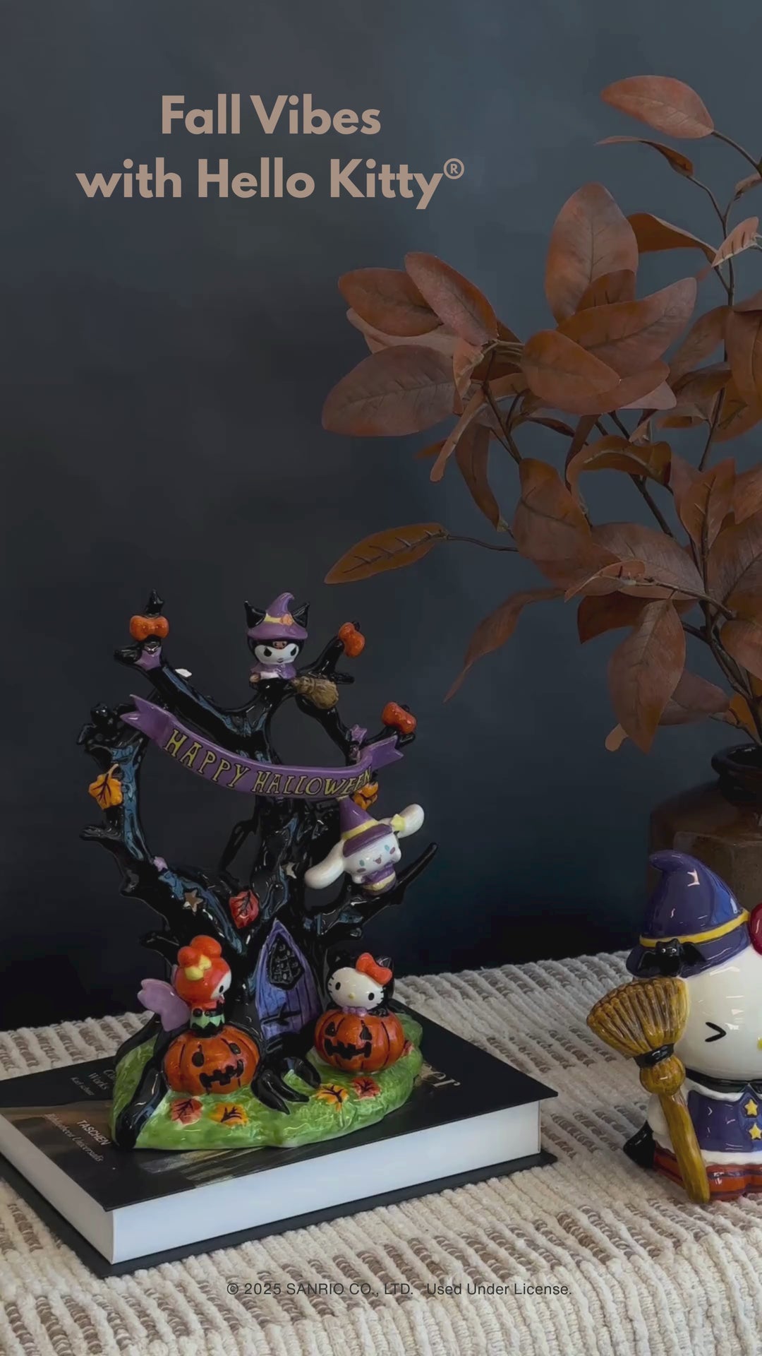 Clayworks Hello Kitty and Friends Halloween Tree