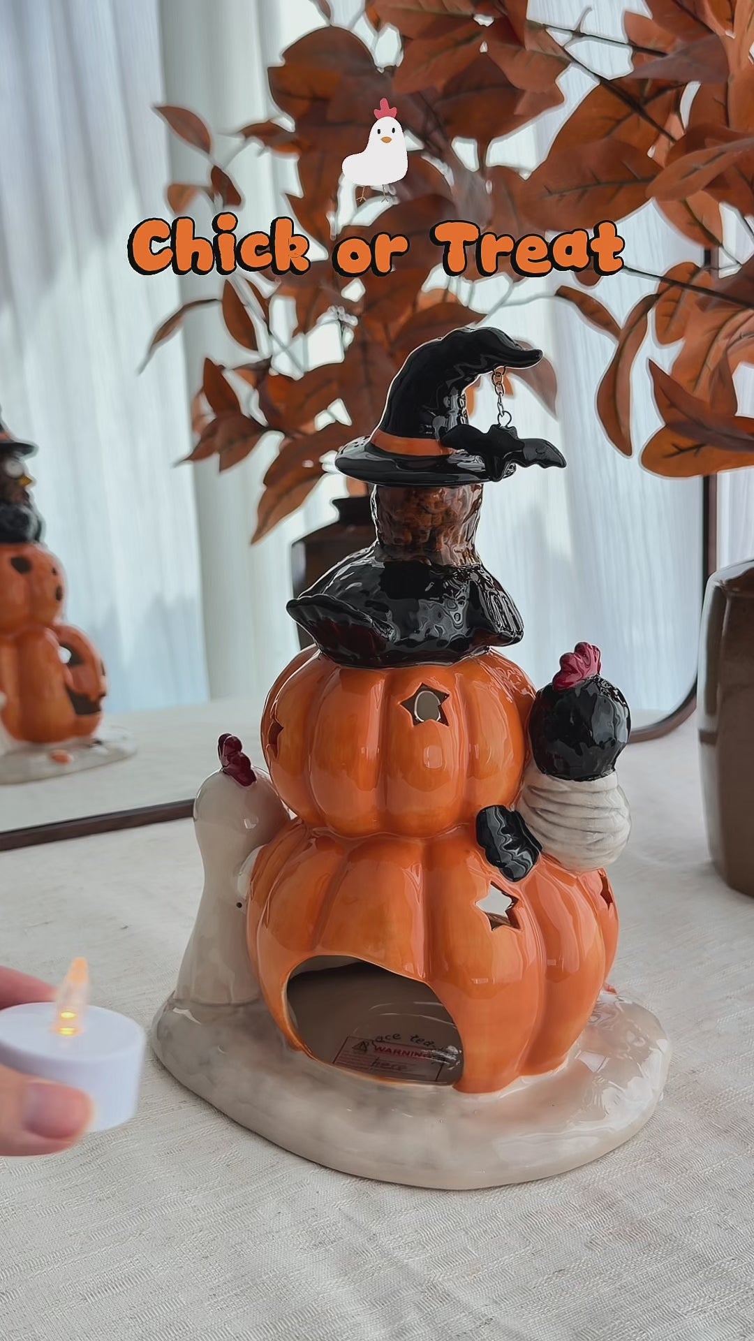 Chick or Treat Tealight Holder