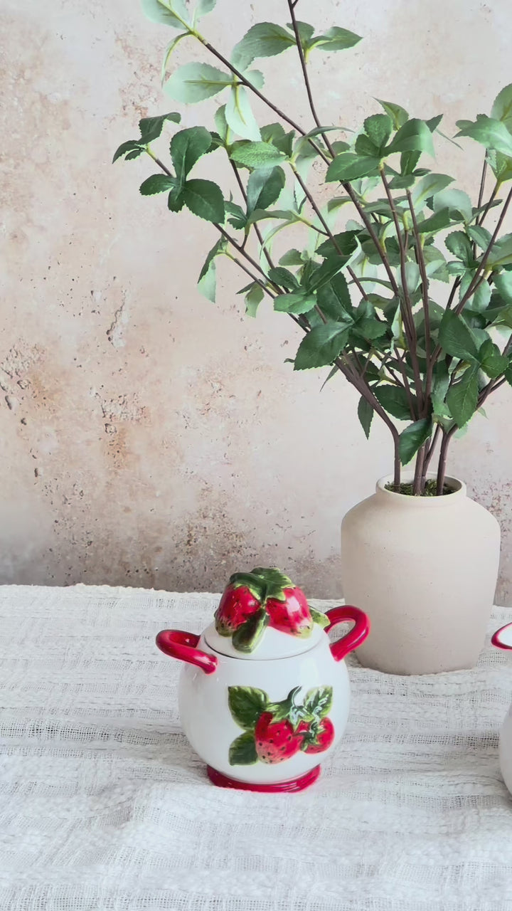 Strawberry Sugar Bowl
