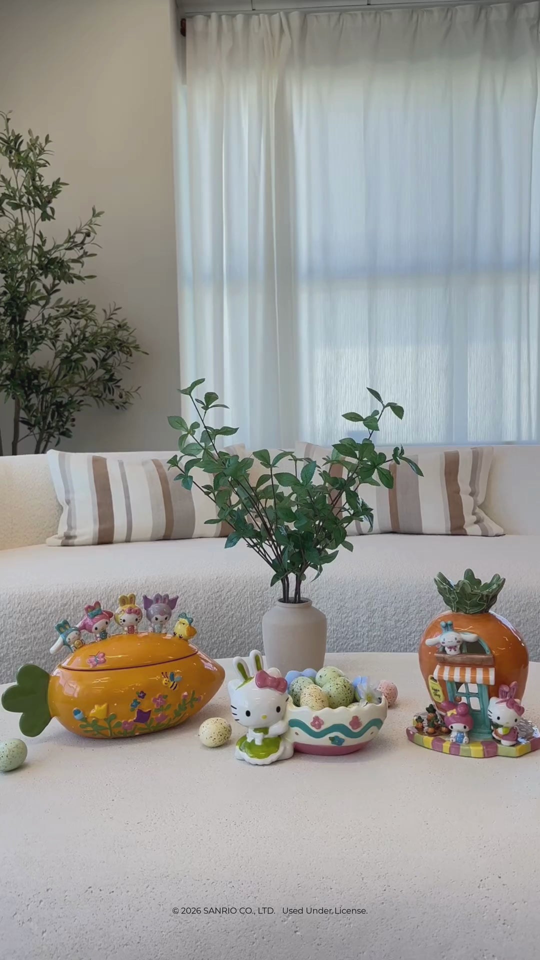 Hello Kitty and Friends Carrot Candle House