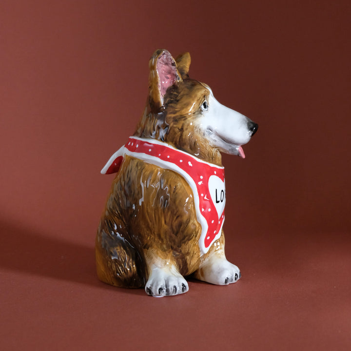 Corgi Figurine