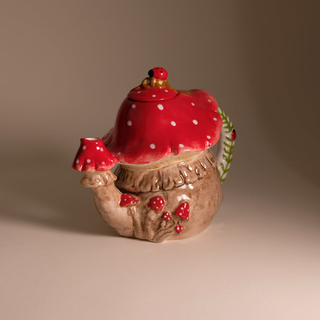 Blue Sky Clayworks Mushroom Teapot