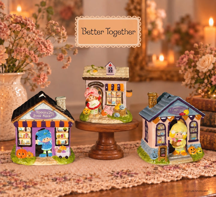 Spooky Berry Besties Candle House Set of 3