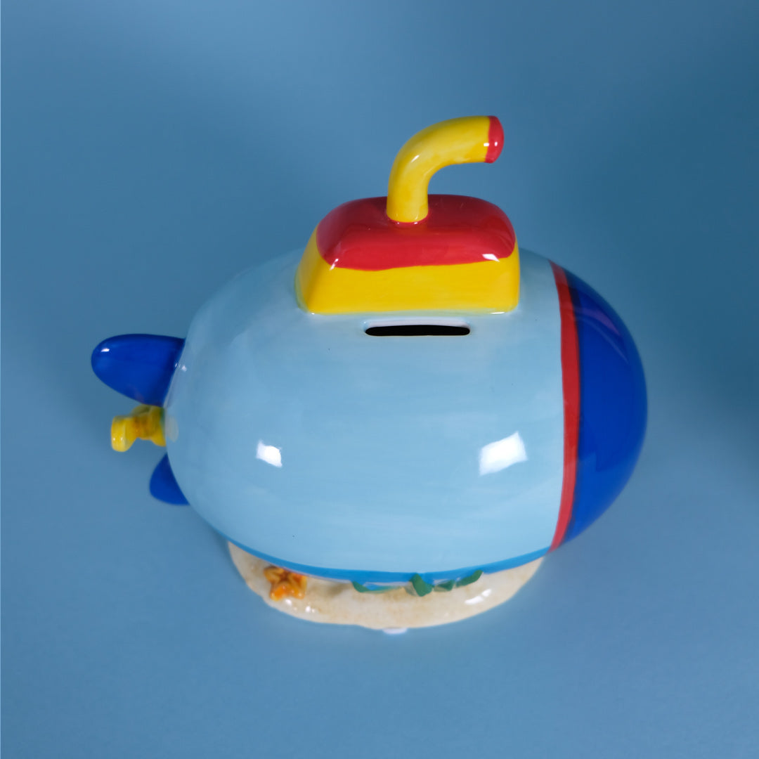 Baby Shark Submarine Cruising Piggy Bank