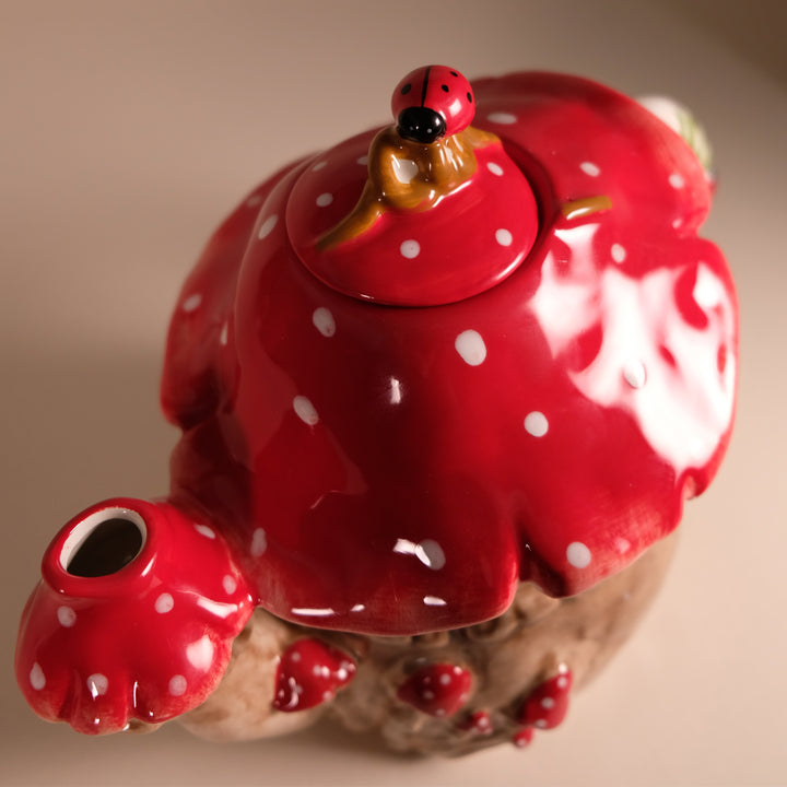Clayworks Mushroom Teapot