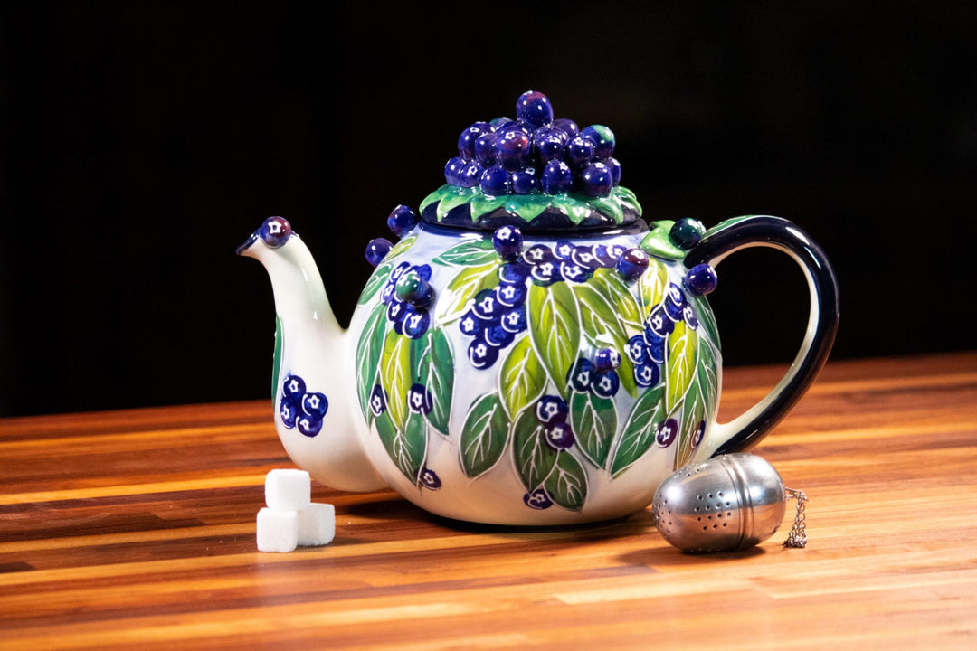 Blueberry Teapot