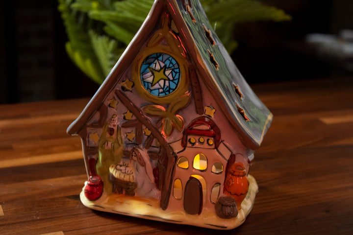 NATIVITY CHURCH CANDLE HOUSE