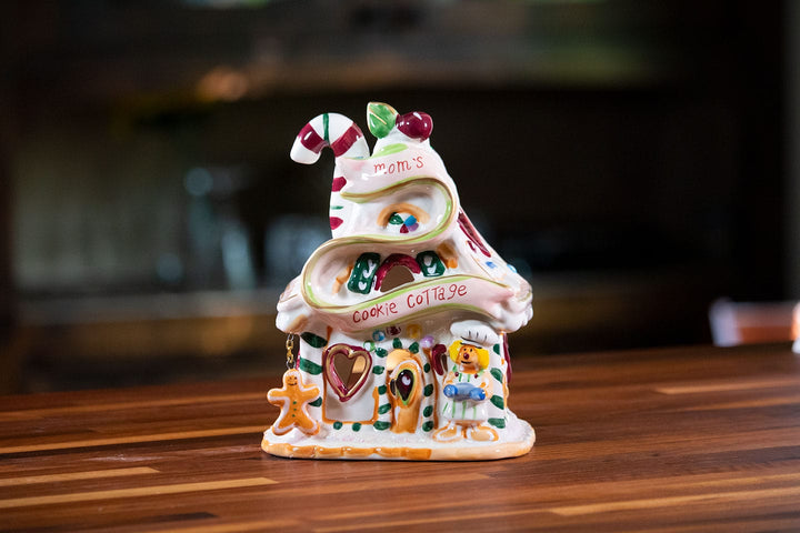 Mom's Cookie Cottage Candle House