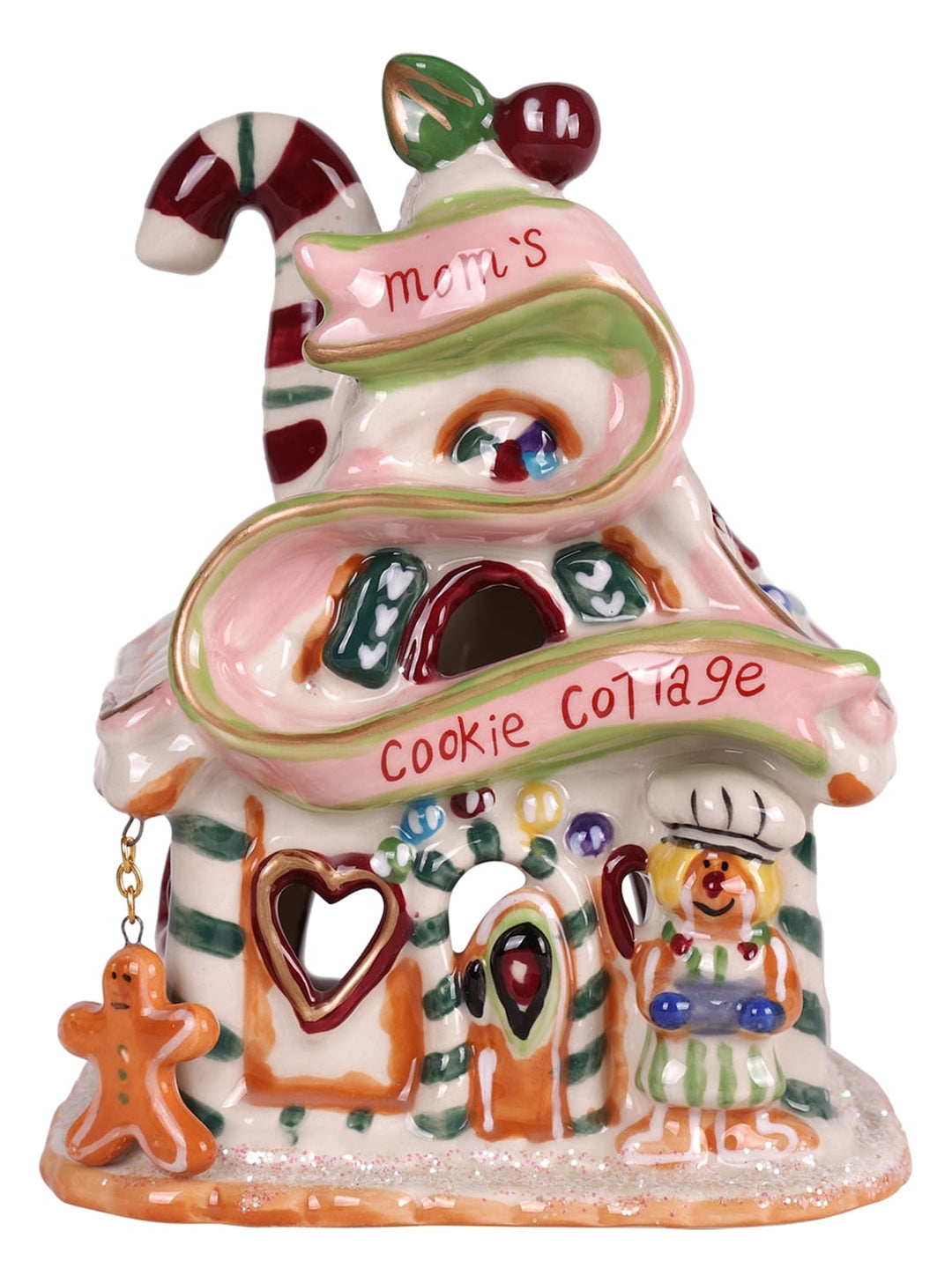 Mom's Cookie Cottage Candle House