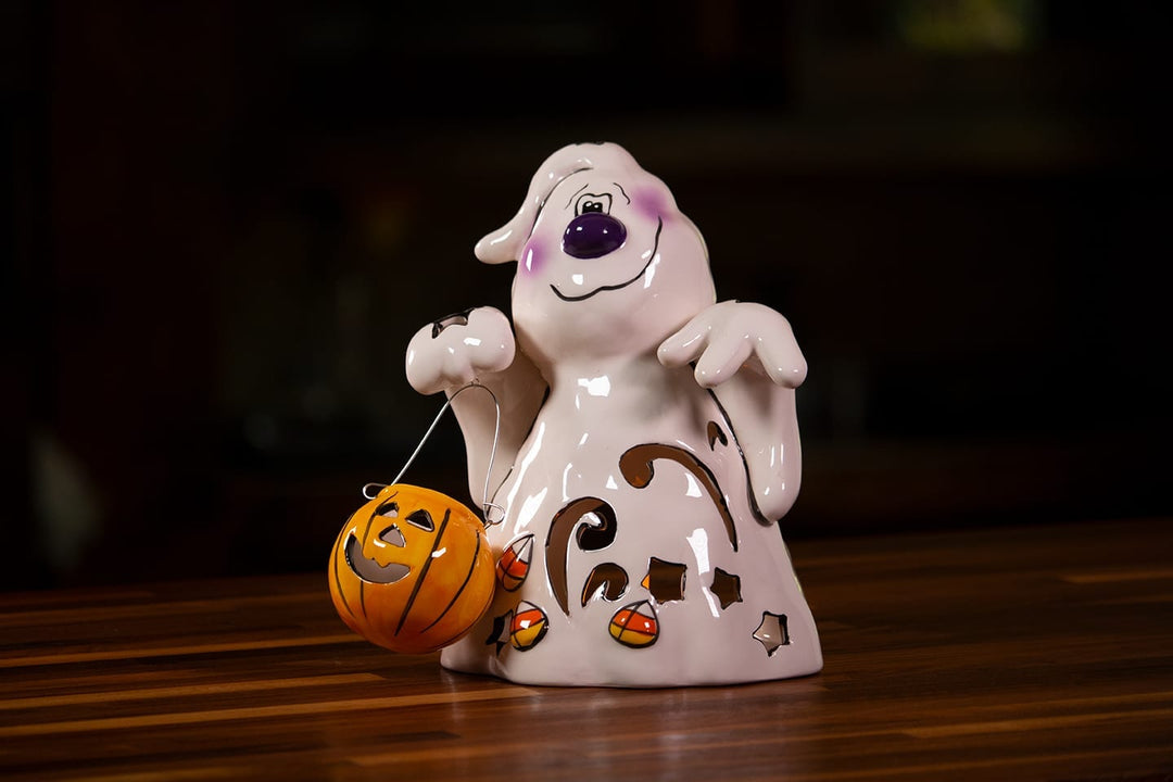 Halloween Ghost Tealight Holder - Small