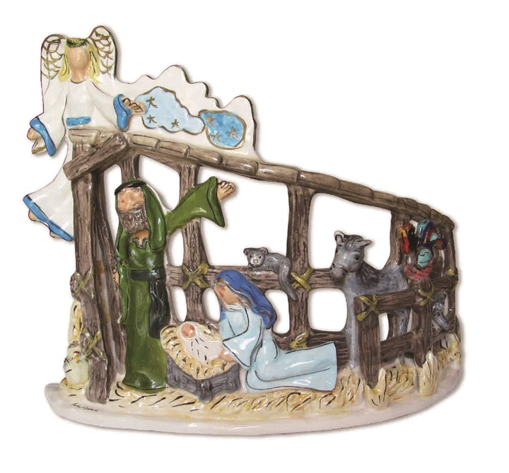 Bethlehem Nativity Tealight Holder