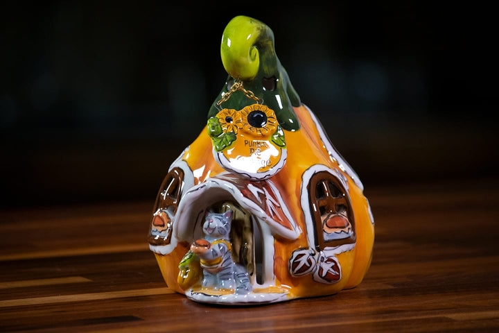 Pumpkin Cottage Candle House - Small