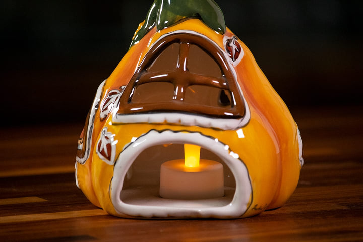 Pumpkin Cottage Candle House - Small