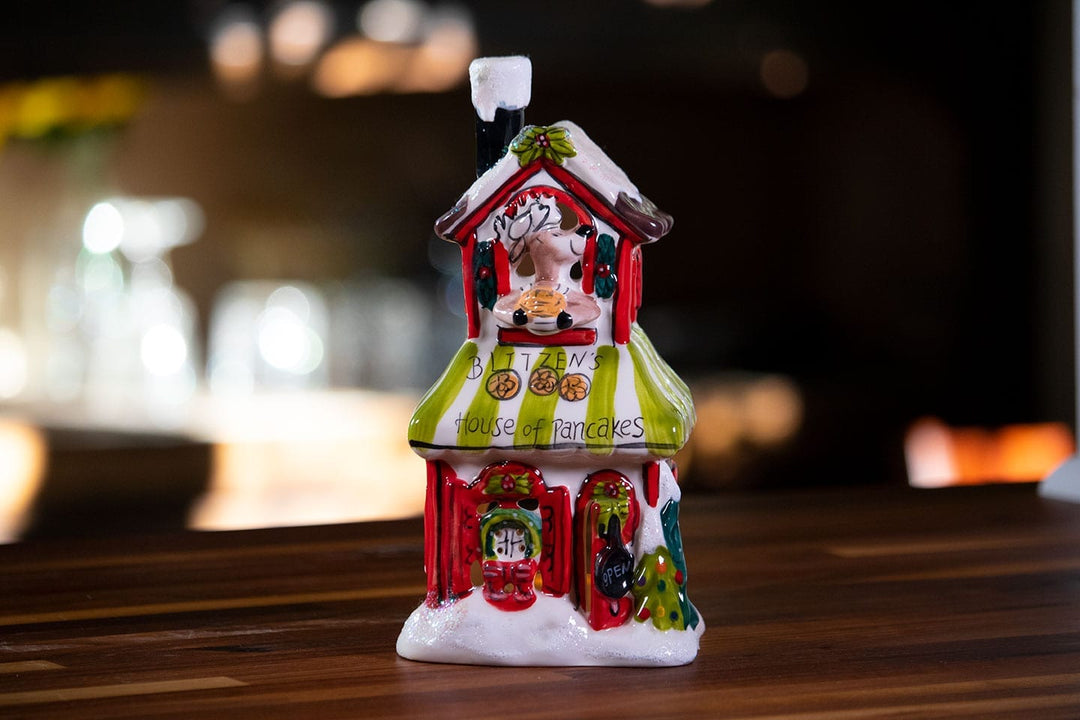 Blitzen's House of Pancakes Candle House