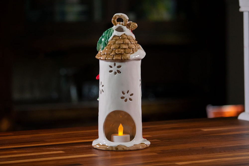 Cardinal Bird Candle House