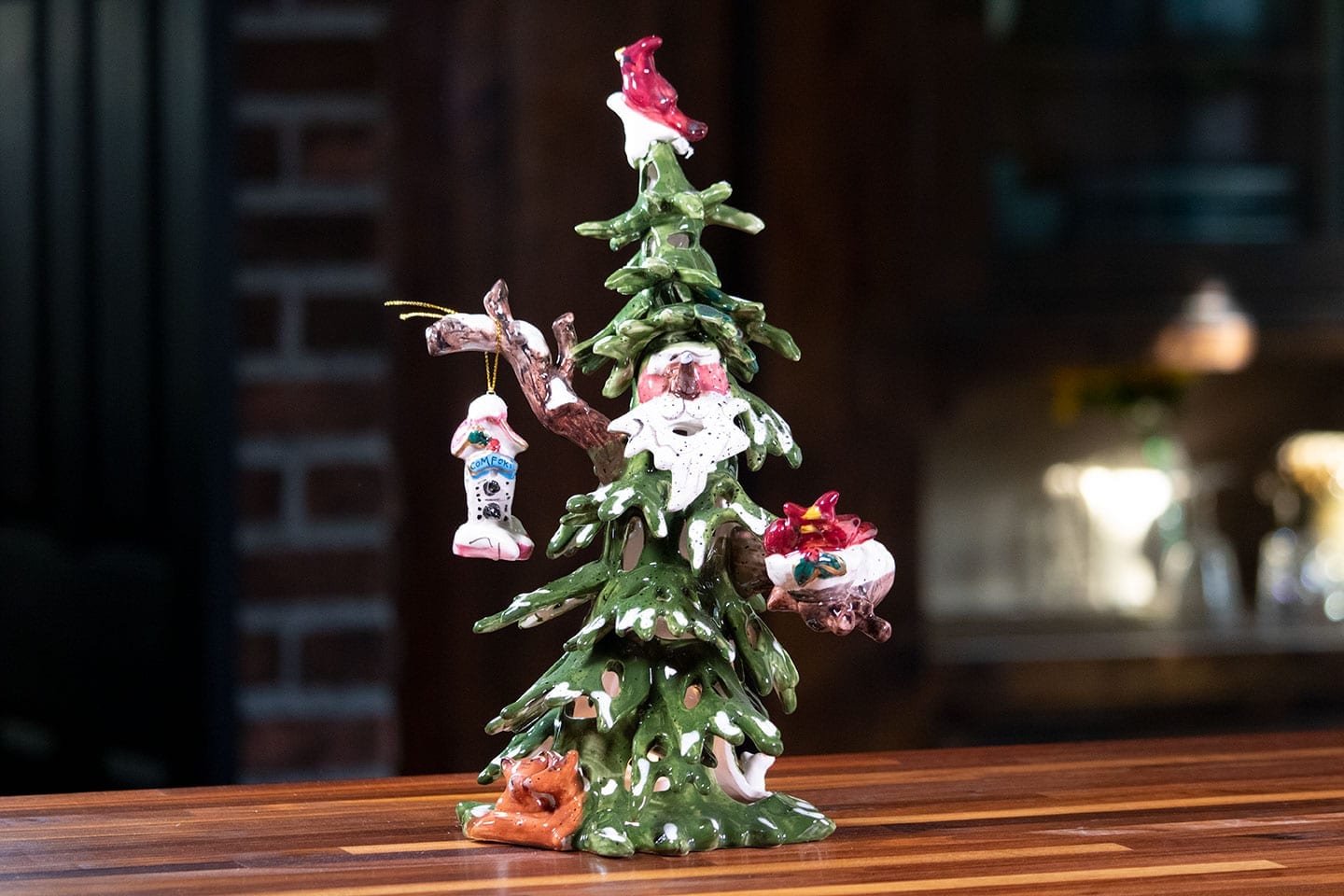 Woodland Comfort Tree Tealight Holder