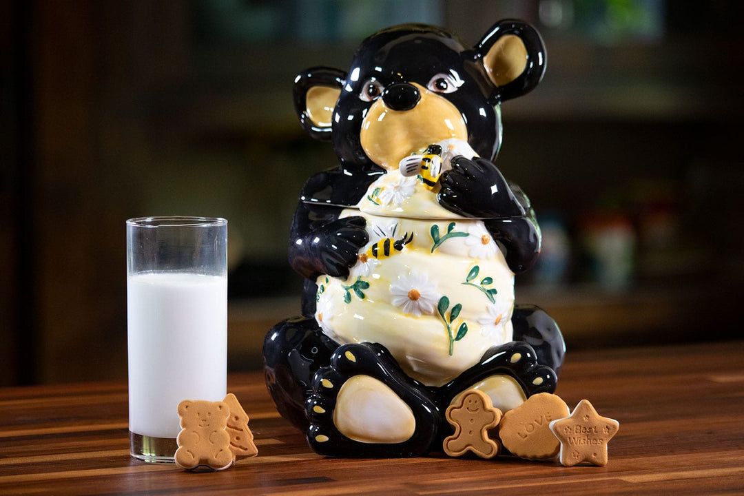 Bear Hive Cookie Jar