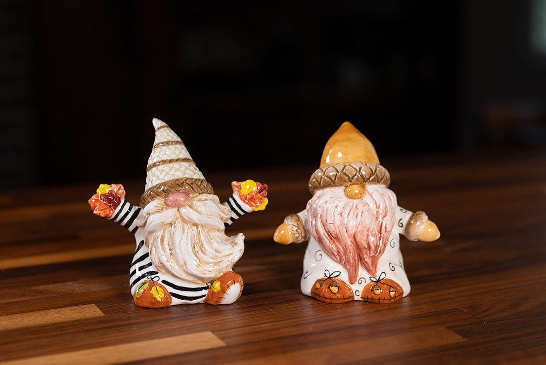 FALL GNOMES SALT & PEPPER SET